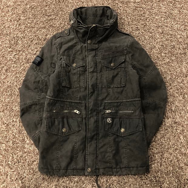 버커루 쿼드포켓 야상 자켓