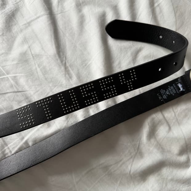 스투시 스터드 벨트