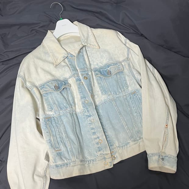 MM6 리버시블 데님자켓 