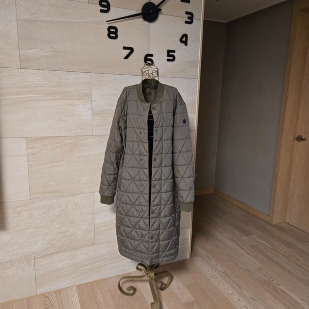 [95] 코오롱스포츠 여자 퀼팅 롱 자켓