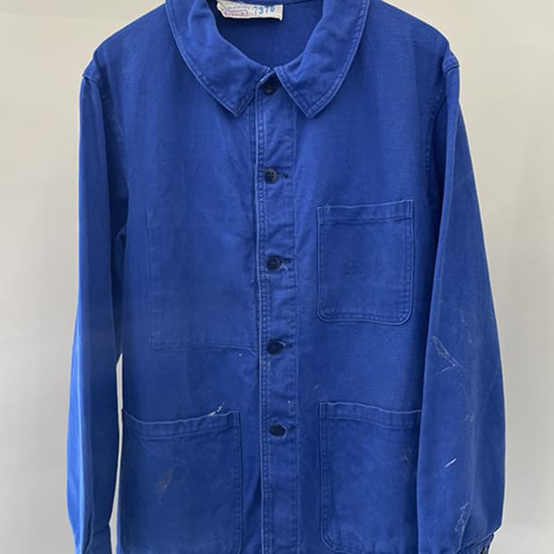 50-60'S FRENCH WORK JACKET #23 (L)