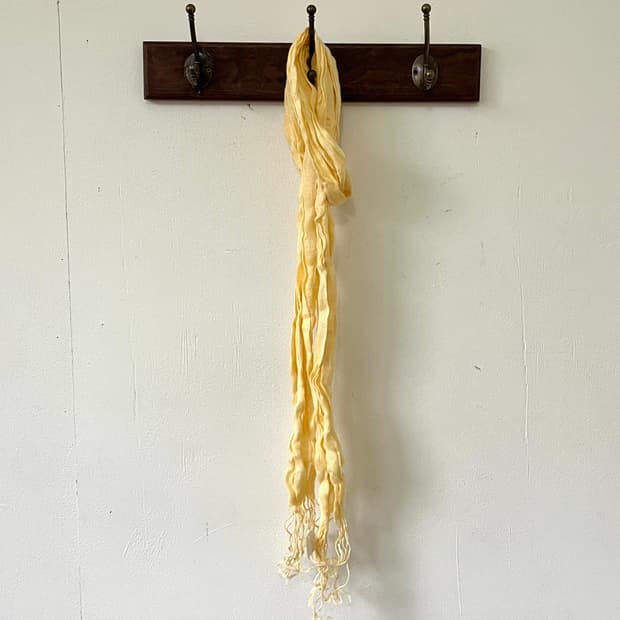 Japan vtg 엘로우 스카프