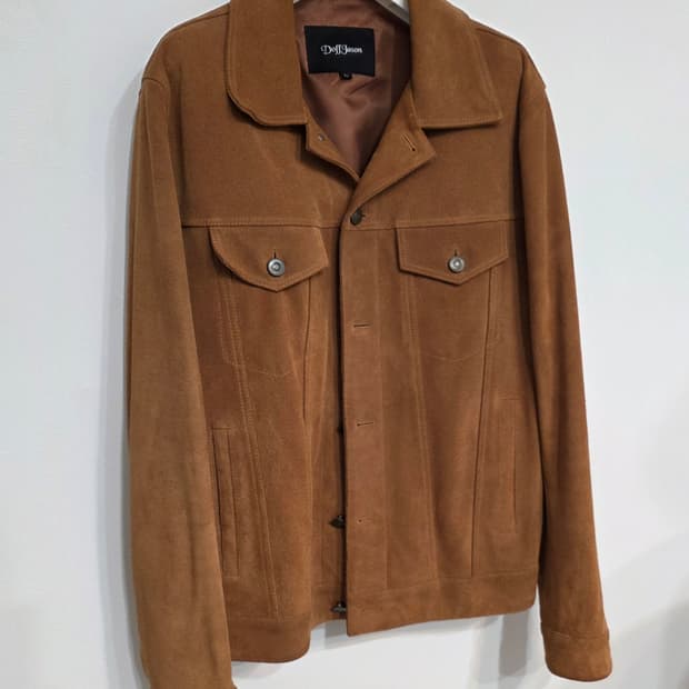 도프제이슨 스웨이드 가죽자켓 카멜, 브라운 (L)

몇번 입지 않아 상태