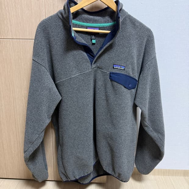 파타고니아 신칠라 헤비 풀오버 니켈 네이비 M