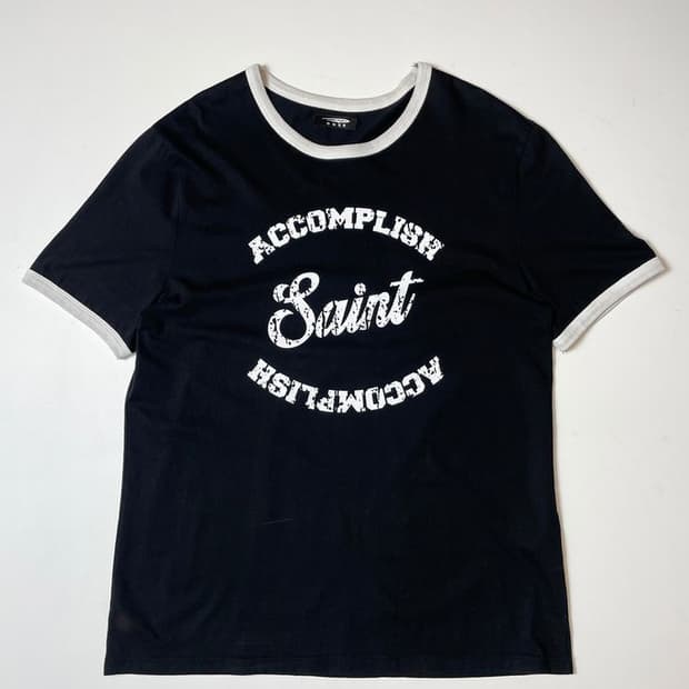 디엔에스알 DNSR 세인트 하프 링거 반팔 티셔츠 PN9461