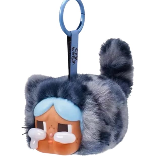팝마트 크라이베이비 키링 (표범냥이)
