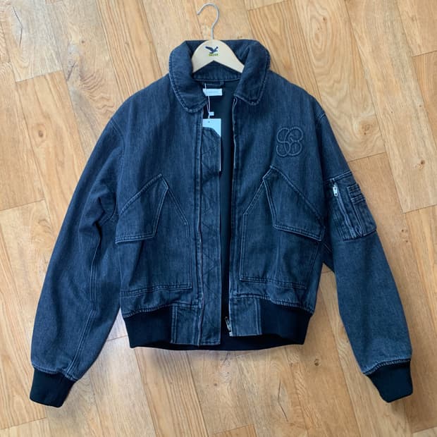 Stefan cooke denim bomber