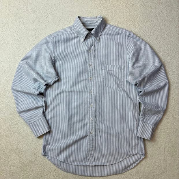 드레익스 잉글랜드 코튼 옥스포드 스트라이프 셔츠 PN5904