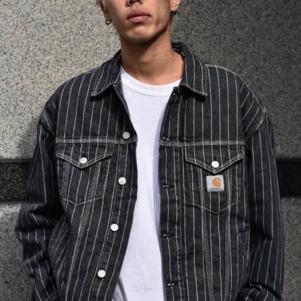 칼하트 olrean 자켓 (블랙) m