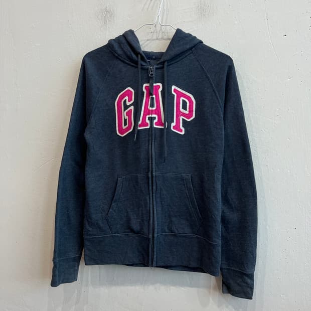 GAP 갭 핑크로고 후드집업 우먼즈 