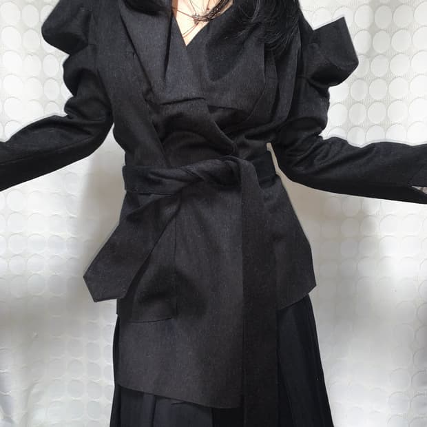 Vivienne westwood 2016fw runway울 자켓