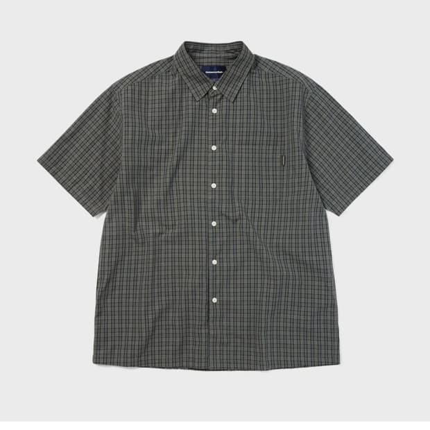 디스이즈네버댓 반팔 체크셔츠 XL