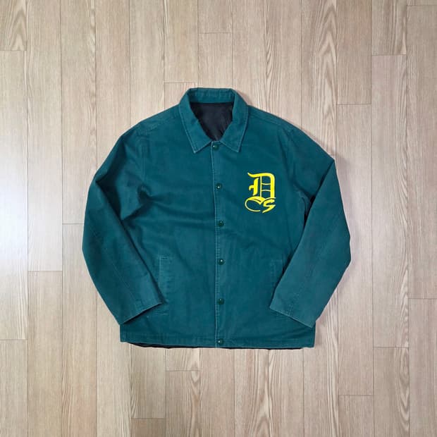 Destiny 그린 원워싱 코치 재킷