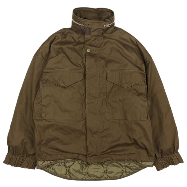 마카웨어 m-65 쇼트 오버 라이닝 자켓
