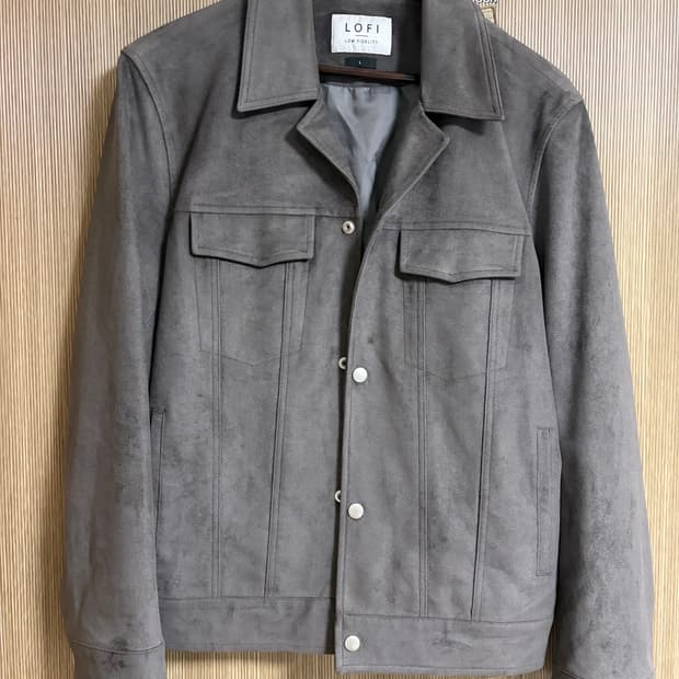 로파이 스웨이드 자켓