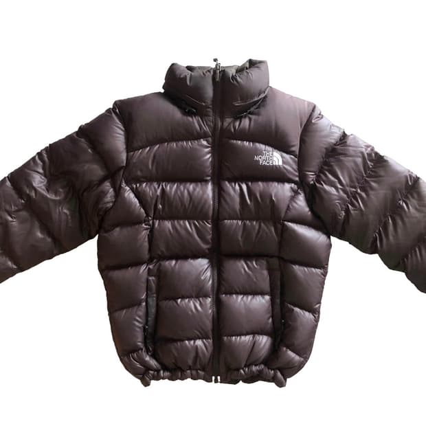 노스페이스 브라운 패딩