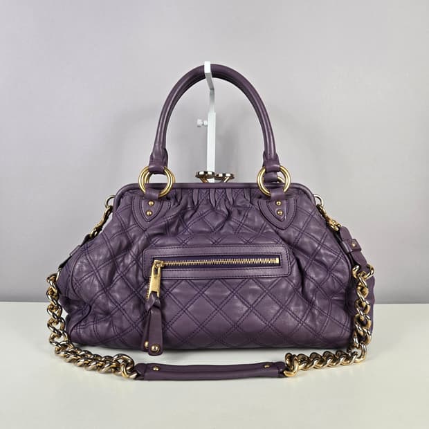 마크제이콥스 스탐백 라지 램스킨 퀼팅 체인백 가방 정품 스탐