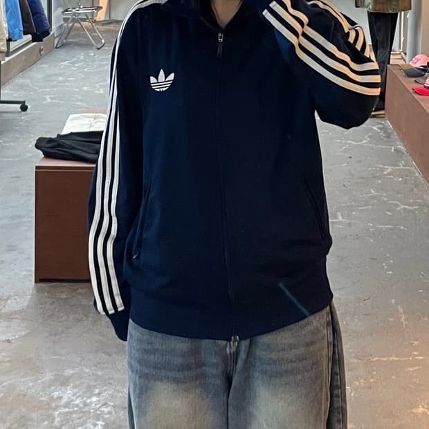 아디다스 파이어버드 네이비 져지 H1610