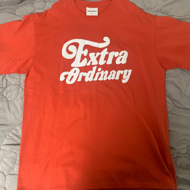 엑스트라오디너리 오렌지반팔 (XL)