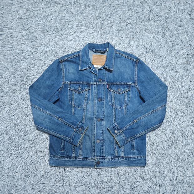 리바이스) M 남자 트러커자켓 청데님자켓 / 왕눈이샵