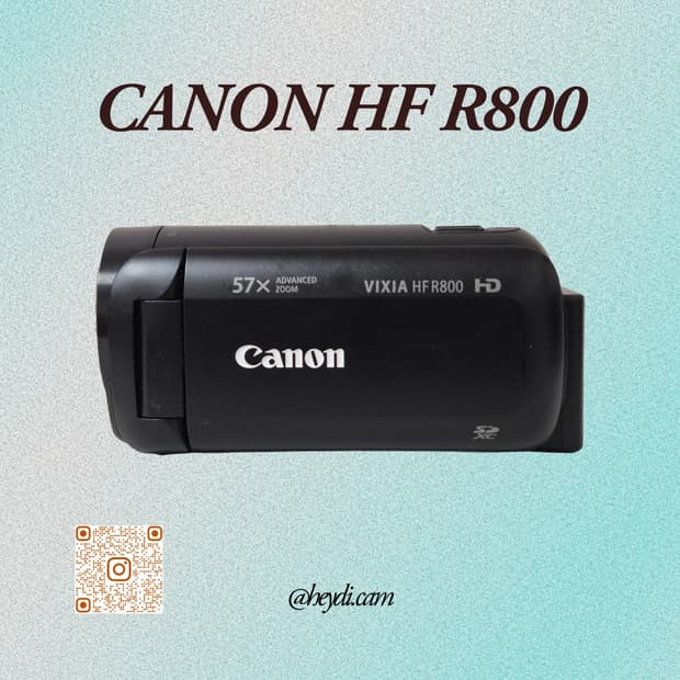 ์บ๋
ผ ๋น
์์ CANON VIXIA HF R800 ๋งคํธ๋ธ๋