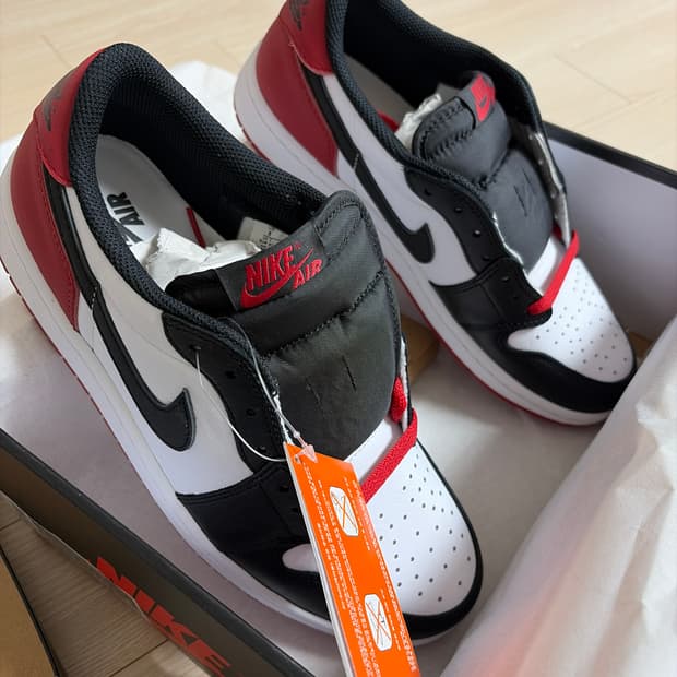 새상품. 조던1 레트로 로우 og