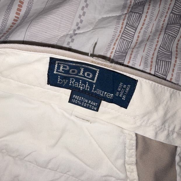 폴로 랄프로렌 치노팬츠 아이보리 (34)