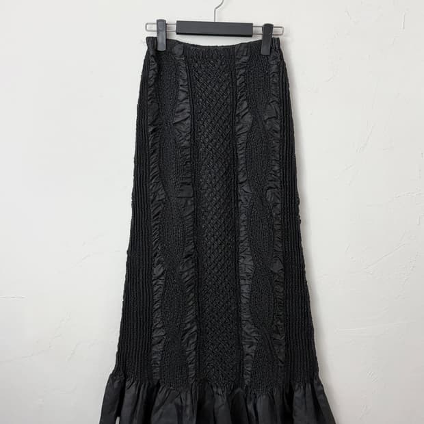 요시키 히시누마 플리츠 스커트