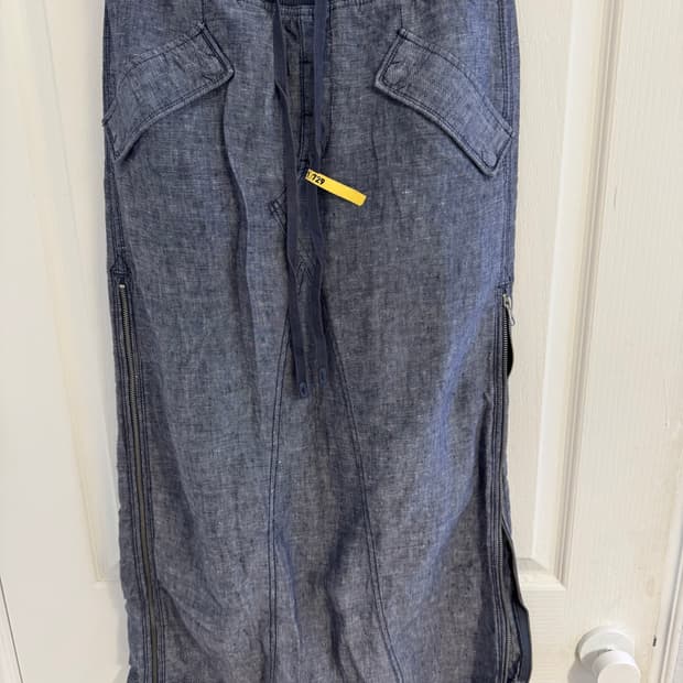 G.O.A linen long skirt