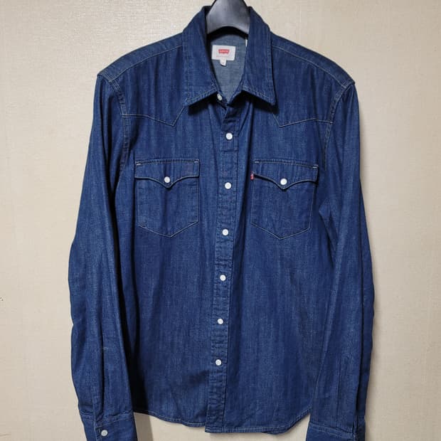 리바이스 웨스턴 데님셔츠