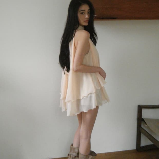 seer 씨어 melted heart blouse