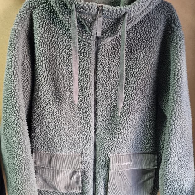 스노우피크 남성 후리스 후드집업 