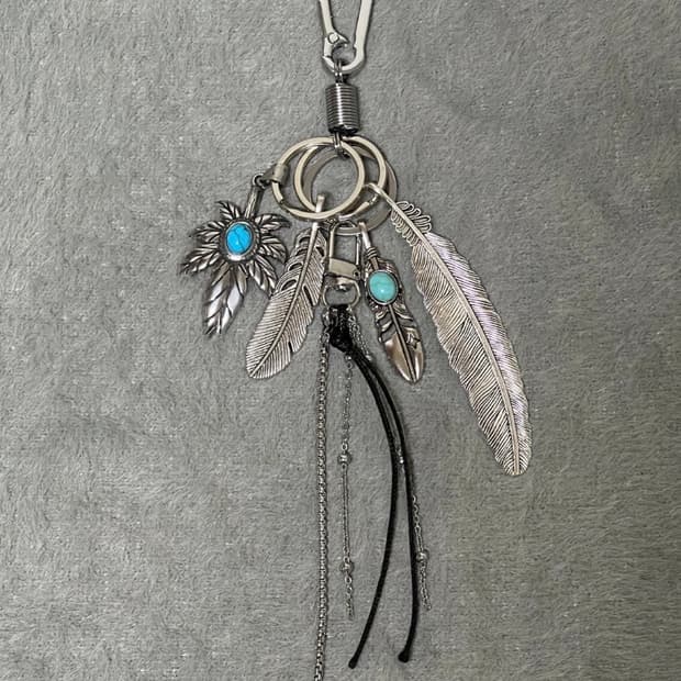 보헤미안 빈티지 무드 커스텀 키링