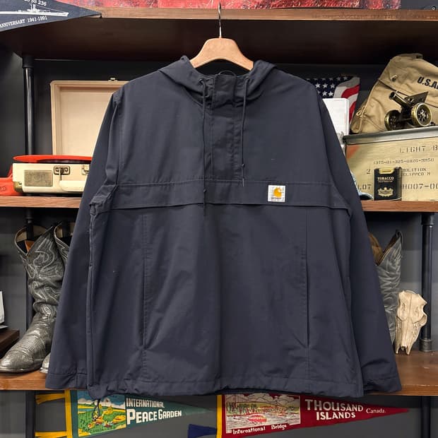 칼하트WIP 나일론쉘 님버스 풀오버 아노락 자켓 N1229