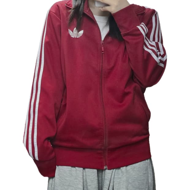 <대대장> 아디다스 구파 버건디 져지 트랙탑 구파이어버드 M