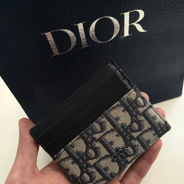 디올 오블리크 카드지갑 급처