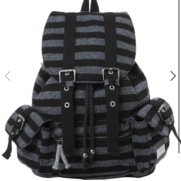 텐스댄스 탠스댄스 울 스트라이프 백팩 파히섬