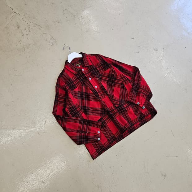 STUBBORN PHERROW'S 페로우즈 울 풀오버 셔츠 유니온메이드