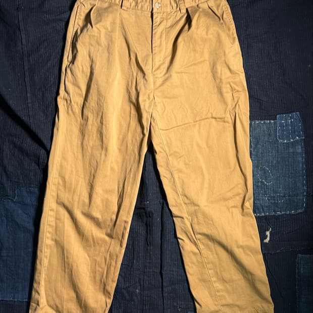 90-00‘s 폴로 랄프로렌 투턱 앤드류 치노 팬츠 32