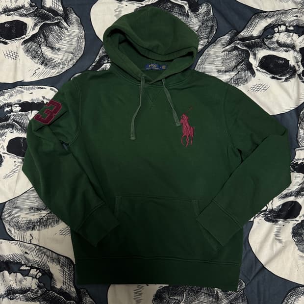 폴로 포니 후드티 M사이즈 