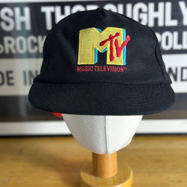 80s Mtv 빈티지 울 모자