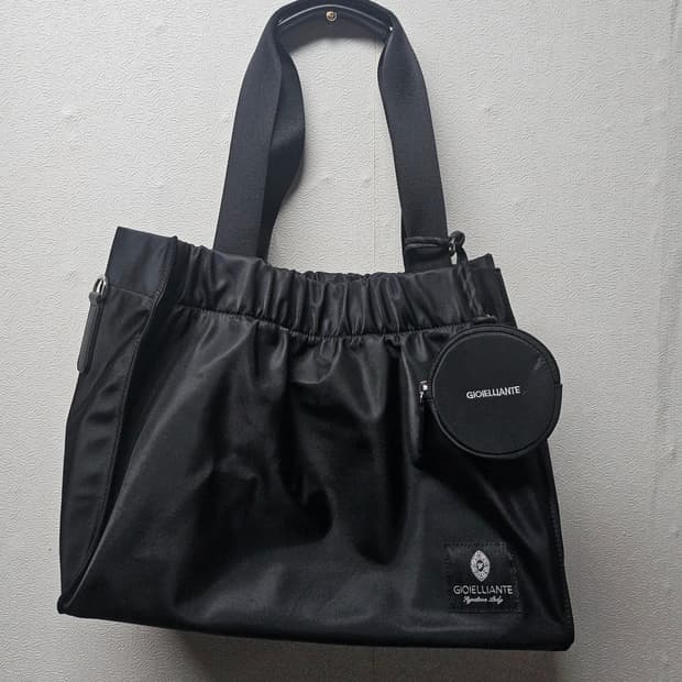 GIOIELLIANTE 블랙 토트백 + 동전지갑
