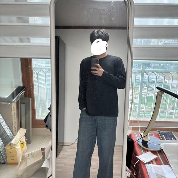 vague 베이그 poten 와이드 데님