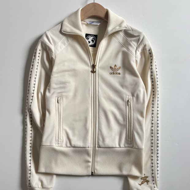 Adidas 아디다스 크림컬러 러시아 트랙탑