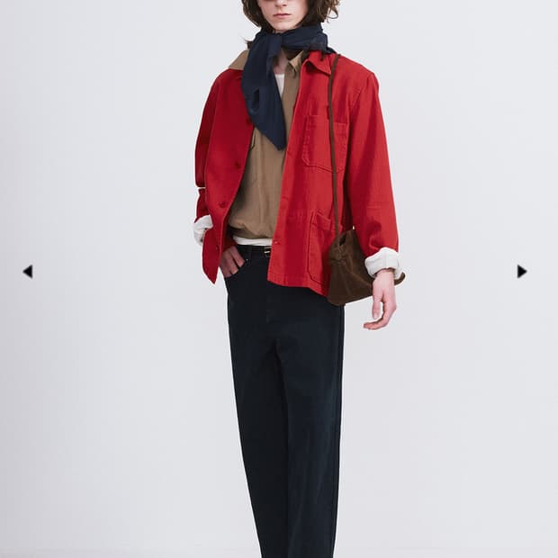 [1] 렉토 GARMENT DYED WORK JACKET (RED)