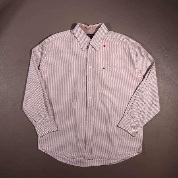 타미힐피거 옥스포드 스트라이프 셔츠