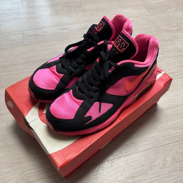 꼼데가르송 옴므플러스 X 나이키 에어맥스 180 검핑 280