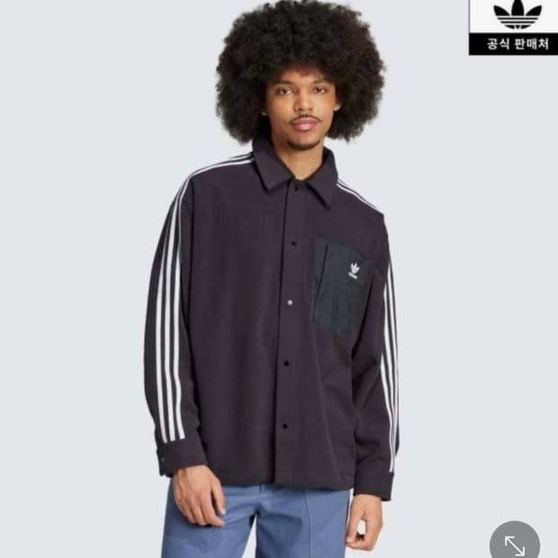 아디다스 폴라 플리스 셔츠 s