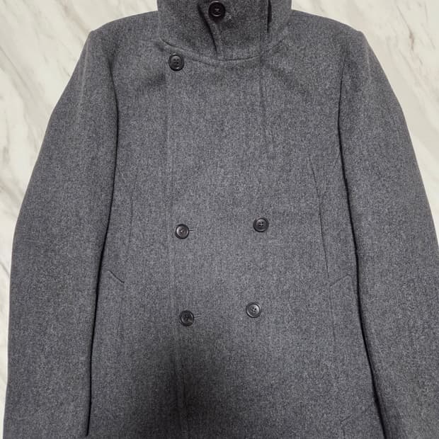 타임옴므 더블 브레스티드 피코트