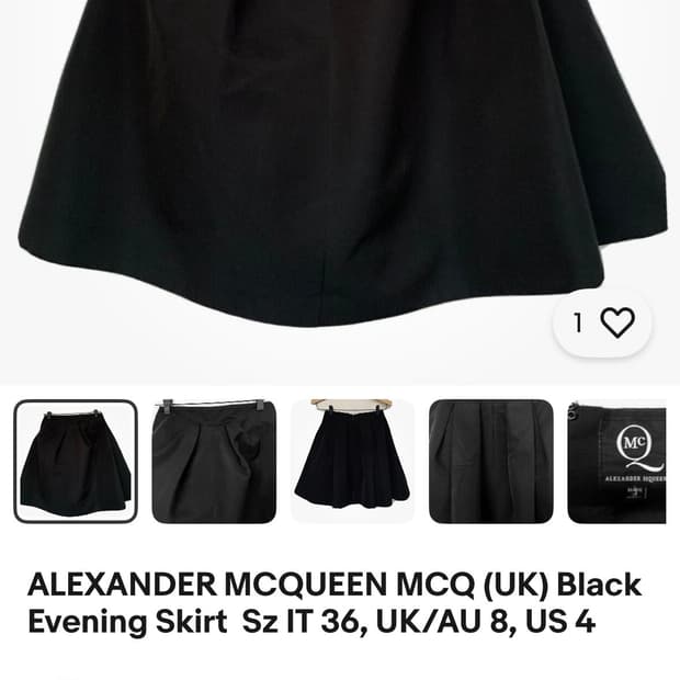 Alexander McQueen Skirt